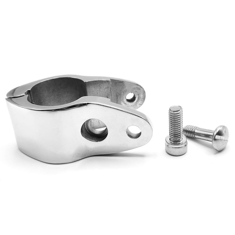Amadget Bimini Top Hinge Rail Mount, 2 PCS Marine Boat Jaw Slide Stainless Steel 1" Hardware - Image 3